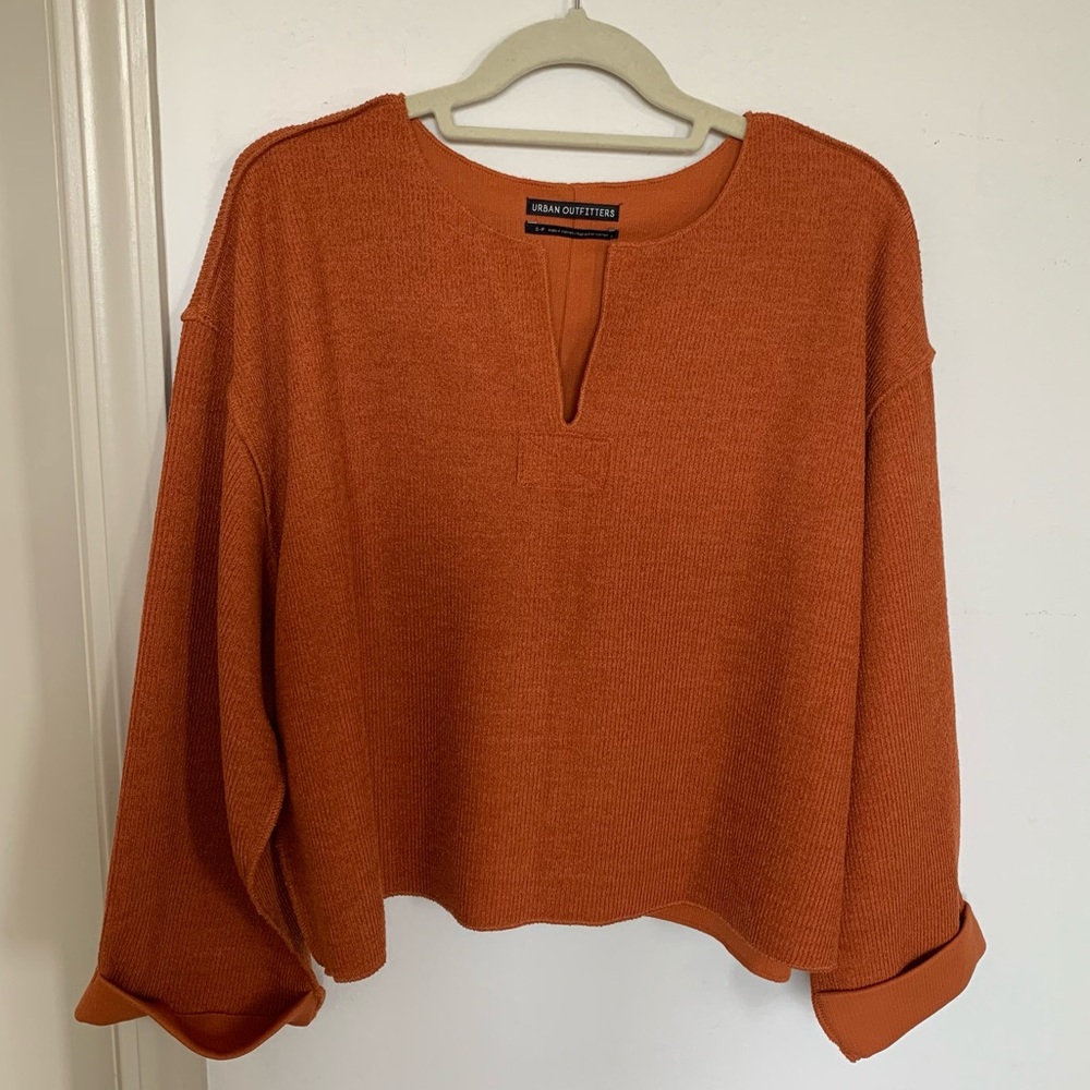 Urban Outfitters Orange Sweater